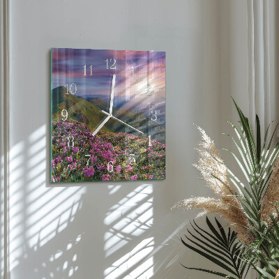 Reloj cuadrado Paisaje