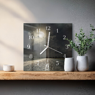 Reloj cuadrado Camino de la Luna