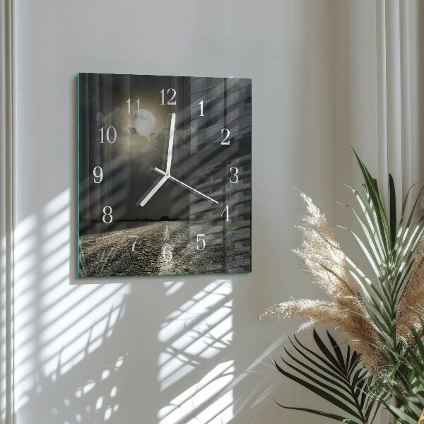 Reloj cuadrado Camino de la Luna