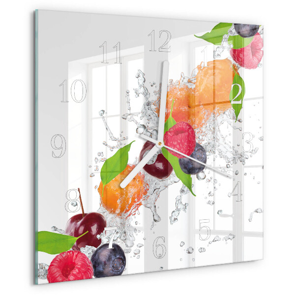 Reloj cuadrado Fruta