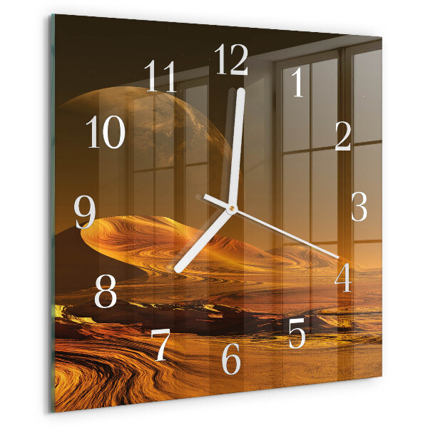 Reloj cuadrado Desierto