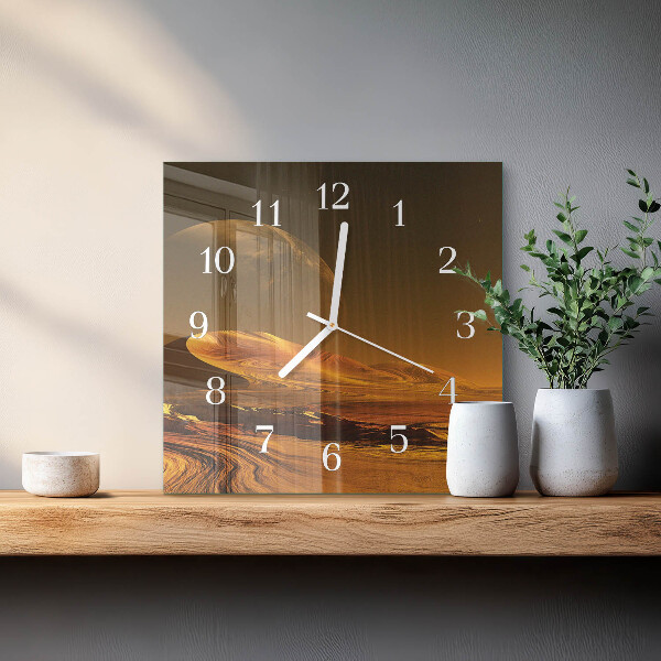 Reloj cuadrado Desierto