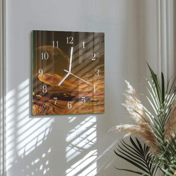 Reloj cuadrado Desierto