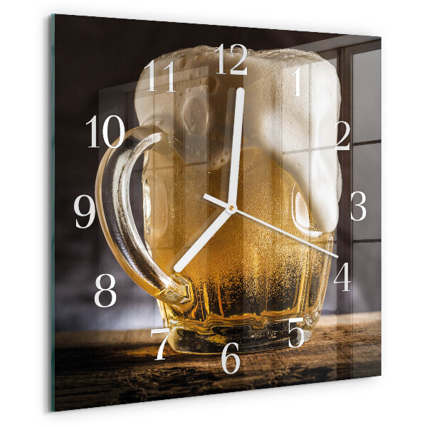 Reloj cuadrado Cerveza