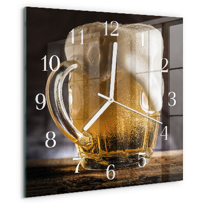 Reloj cuadrado Cerveza
