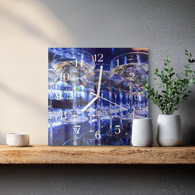 Reloj cuadrado Anteojos