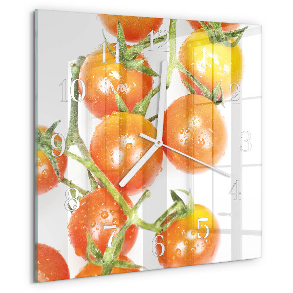 Reloj cuadrado Tomates