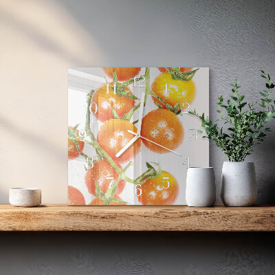 Reloj cuadrado Tomates