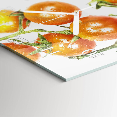 Reloj cuadrado Tomates