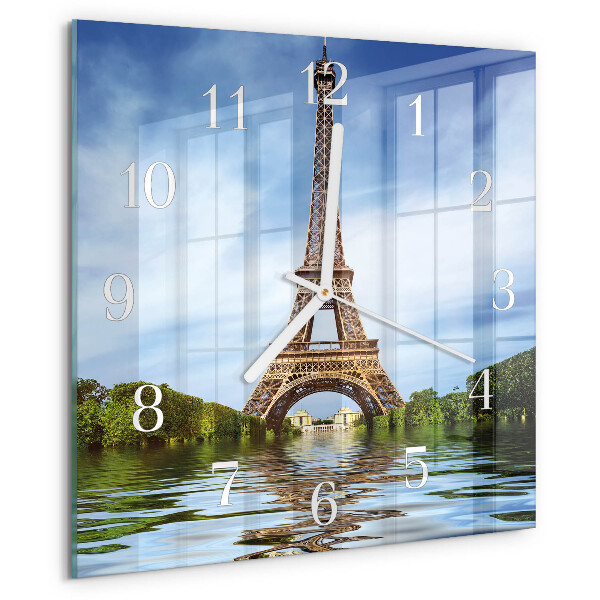 Reloj cuadrado Torre Eiffel