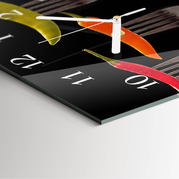 Reloj cuadrado Tenedor