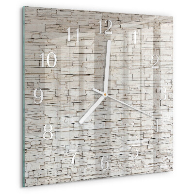 Reloj cuadrado Escoria de huella