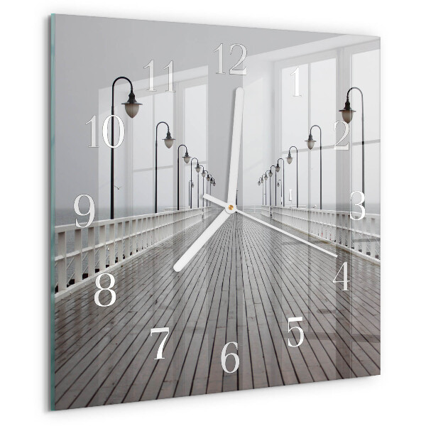 Reloj cuadrado Muelle