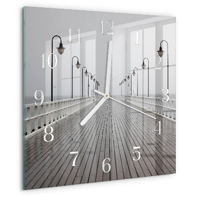 Reloj cuadrado Muelle