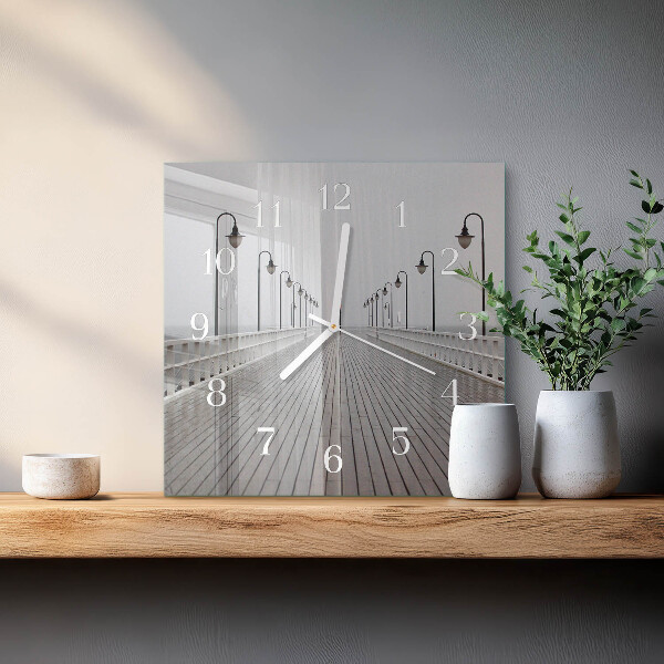 Reloj cuadrado Muelle