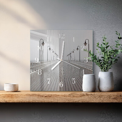 Reloj cuadrado Muelle