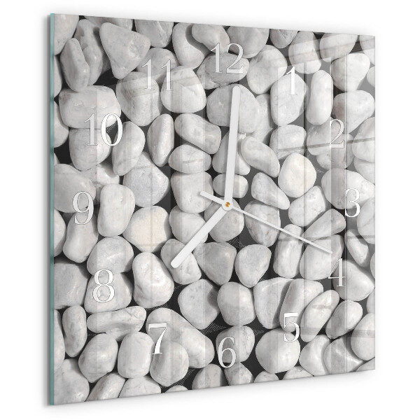 Reloj cuadrado Piedras