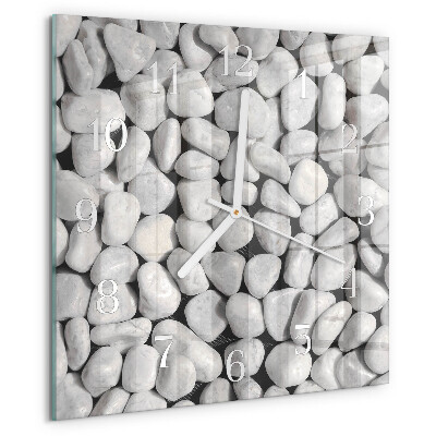 Reloj cuadrado Piedras