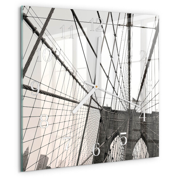 Reloj cuadrado Puente de Brooklyn