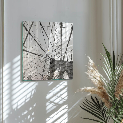 Reloj cuadrado Puente de Brooklyn