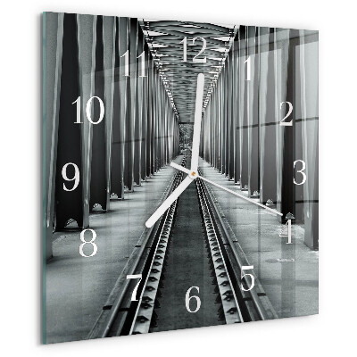 Reloj cuadrado Vías férreas