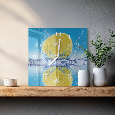 Reloj cuadrado Cítrico