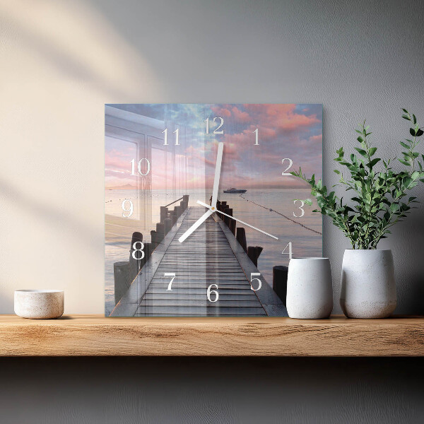 Reloj cuadrado Puente