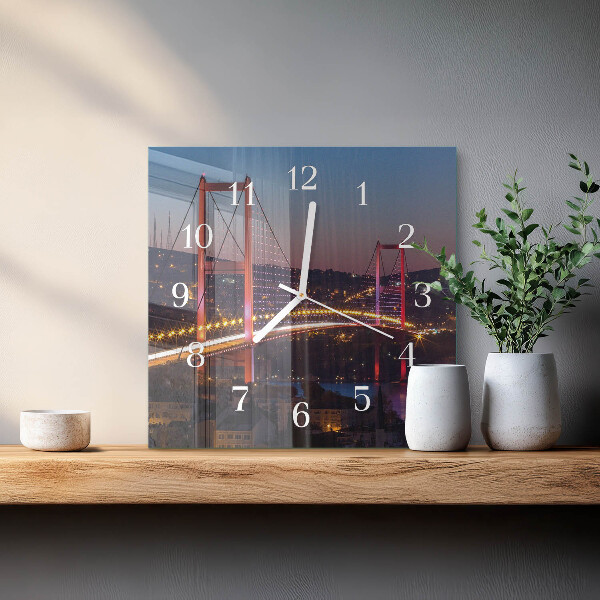 Reloj cuadrado Puente