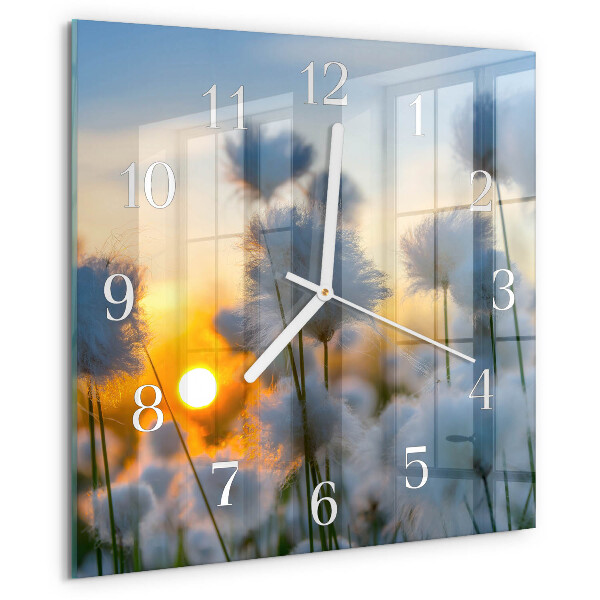 Reloj cuadrado Algodón