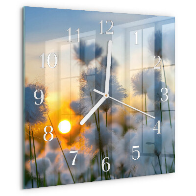 Reloj cuadrado Algodón