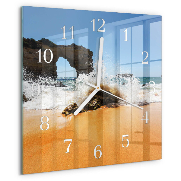 Reloj cuadrado Playa