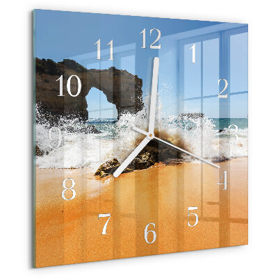Reloj cuadrado Playa