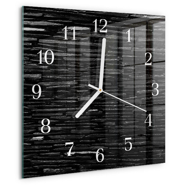 Reloj cuadrado Piedras