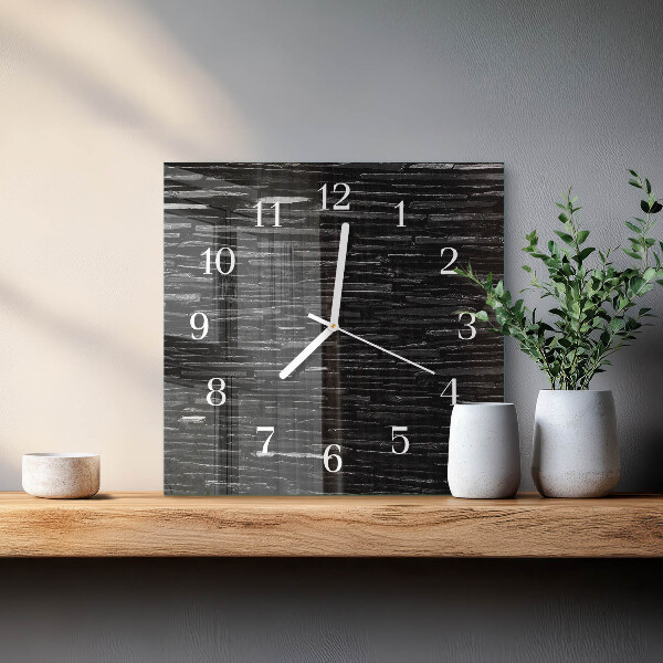 Reloj cuadrado Piedras