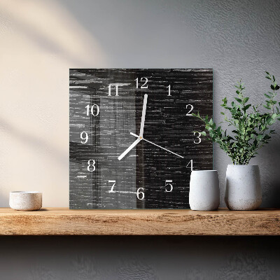 Reloj cuadrado Piedras