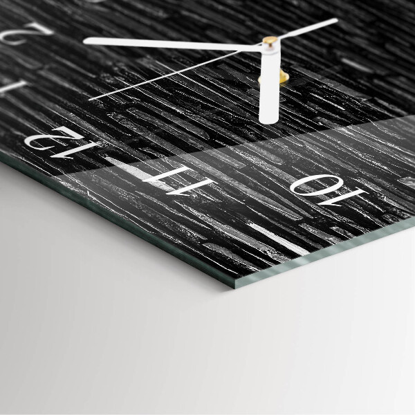 Reloj cuadrado Piedras