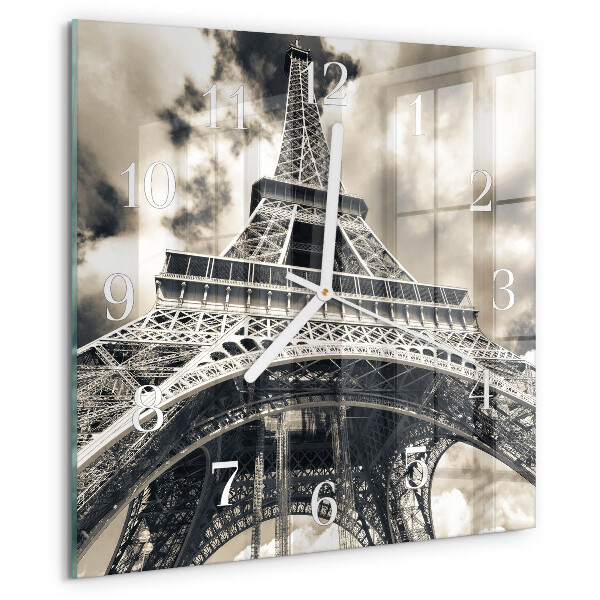 Reloj cuadrado Torre Eiffel