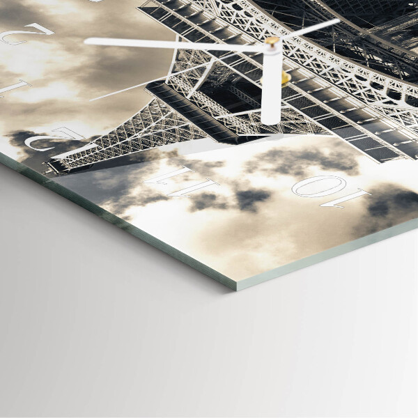 Reloj cuadrado Torre Eiffel