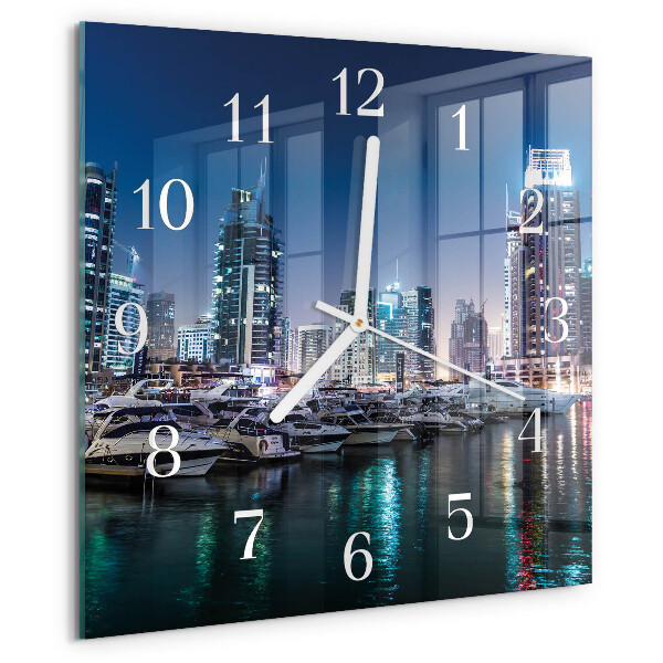 Reloj cuadrado Horizonte