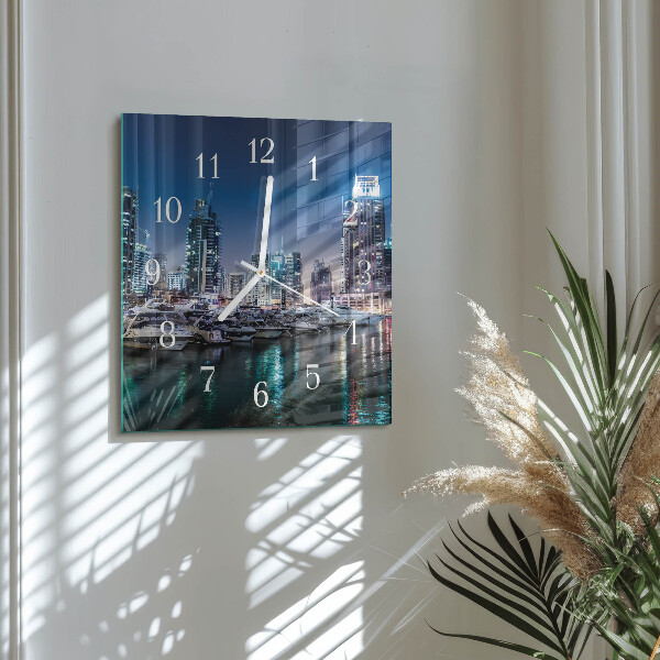 Reloj cuadrado Horizonte