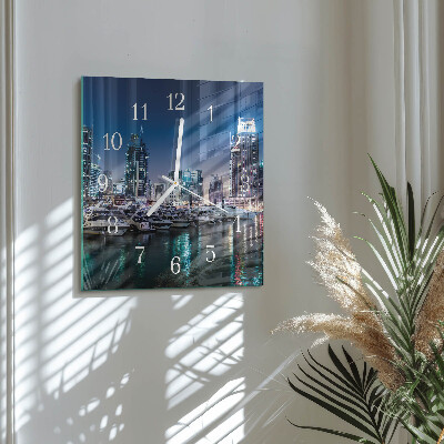 Reloj cuadrado Horizonte