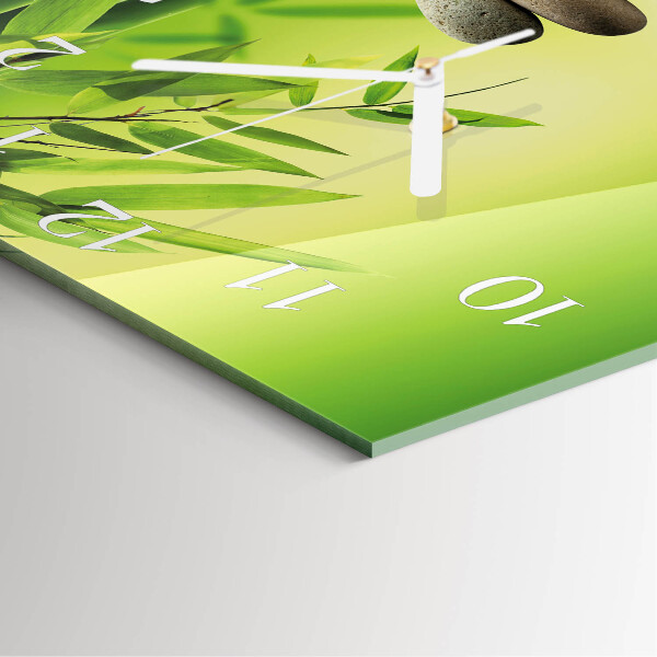 Reloj cuadrado Piedras