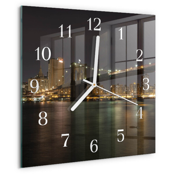 Reloj cuadrado Horizonte