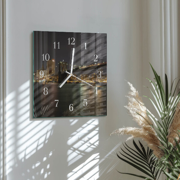 Reloj cuadrado Horizonte