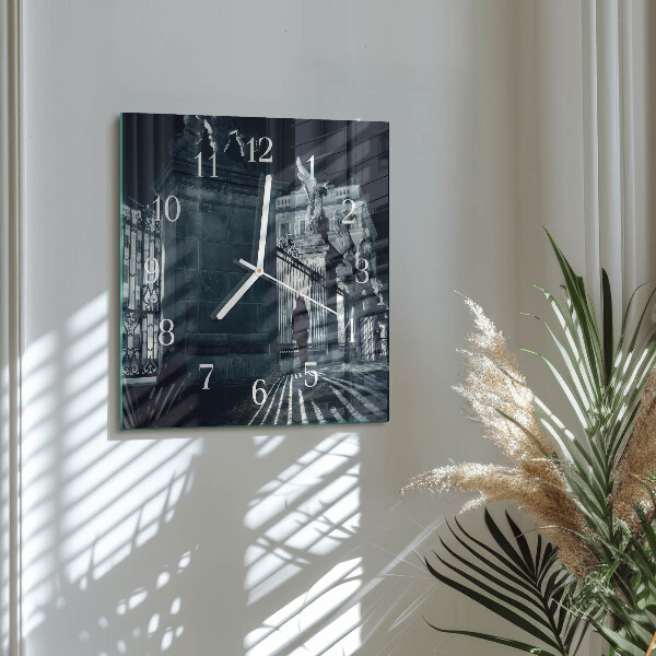 Reloj cuadrado Hradčany