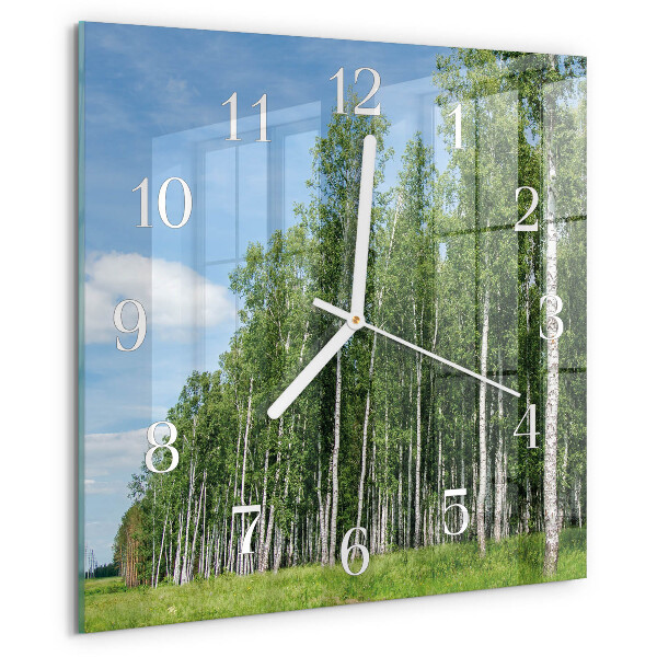 Reloj cuadrado Abedules