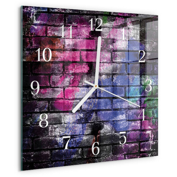 Reloj cuadrado Ladrillo
