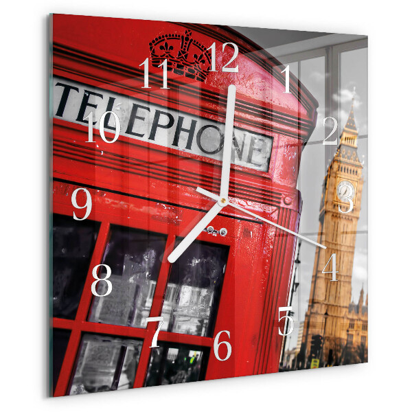 Reloj cuadrado Londres