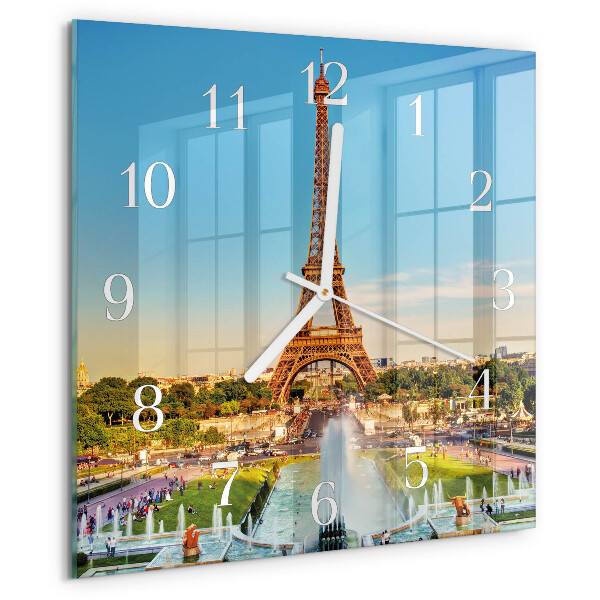 Reloj cuadrado París