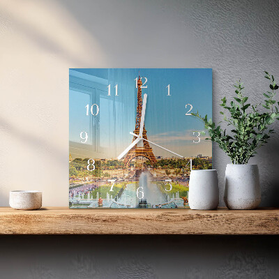 Reloj cuadrado París